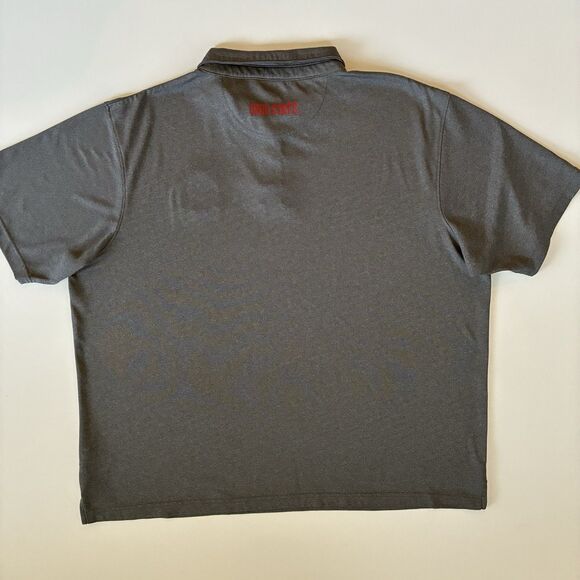 Mens NCAA Ohio State OSU Grey Polo Golf Style Shirt 2XL Buckeyes Champion Brand - Picture 5 of 11